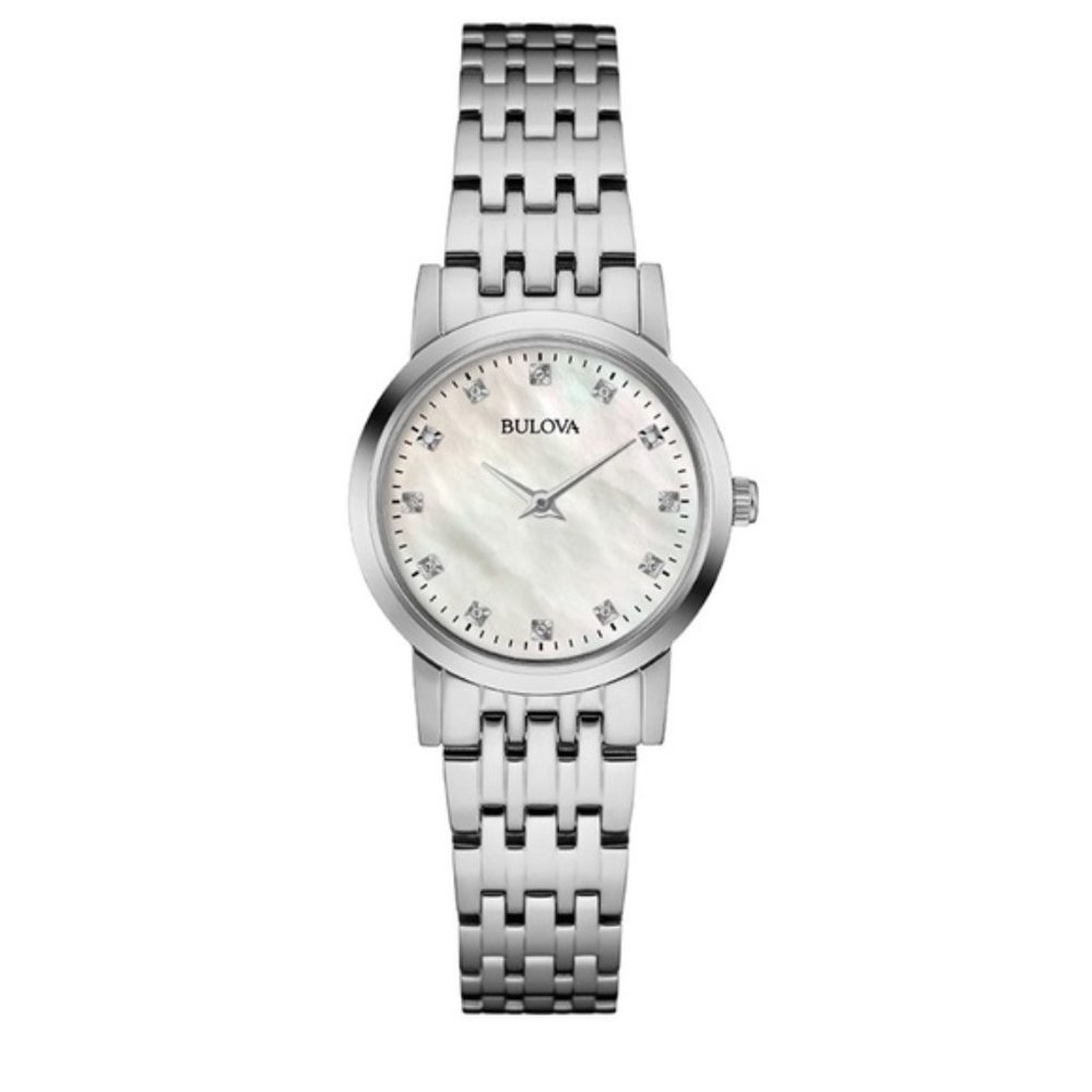 Bulova mother of pearl dial ladies watch
